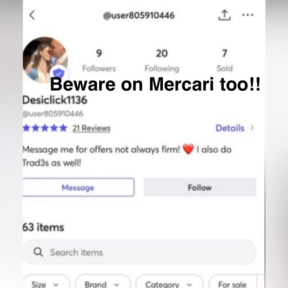 NEW! TRADE SCAMMERS BLASTED!! TRADERS BEWARE! ❌ READ DESCRIPTION & COMMENTS! - Picture 8 of 12